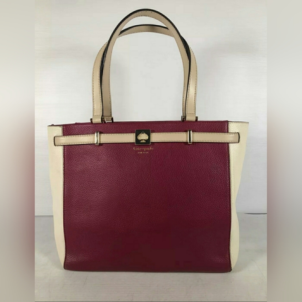 Kate Spade Cameron Street Colorblock 2 Tone Wellesley Shoulder Bag Tote Handbag